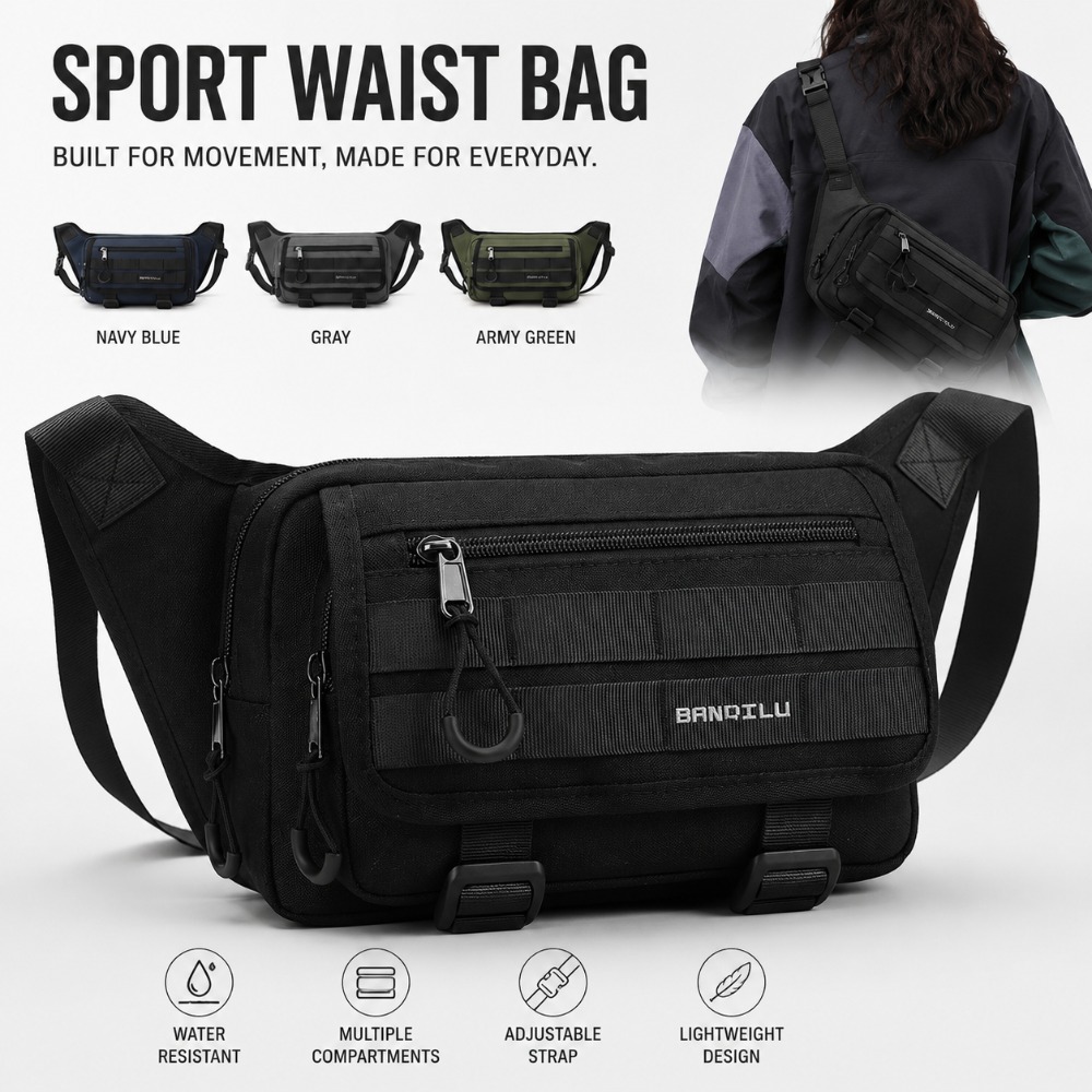 Outdoor Hunting Bag - Outdoor Sports Men's Waist Pack Multifunctional