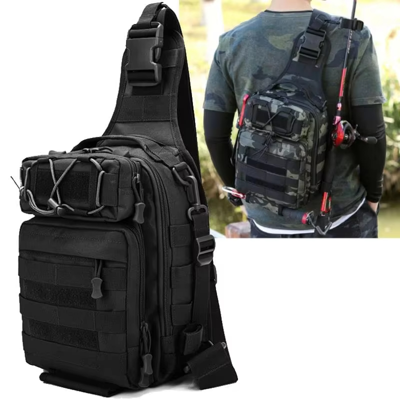 Outdoor Hunting And Fishing - Outdoor Chest Bag Men Multifunctional Fishing