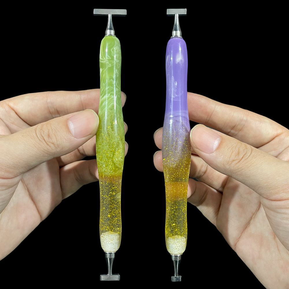 Tactical Pen Tool - Beautiful Shiny Threaded Diamond Painting Pen