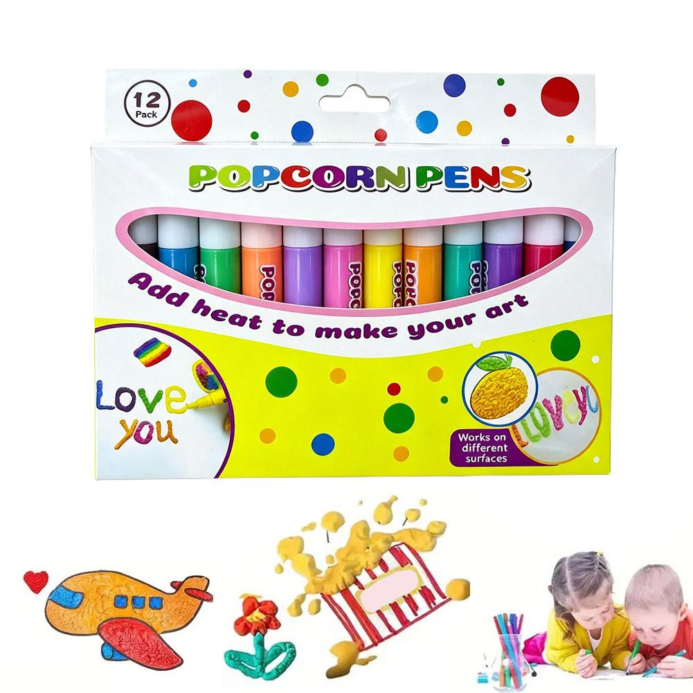 Tactical Pen Tool - 6/12pcs/set New Exotic Popcorn Pen Multifunctional