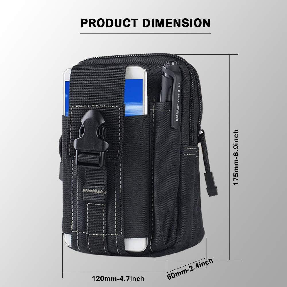 Tactical Molle Belt Pouch Mili - Outdoor Hunting Bag ulasan dan harga