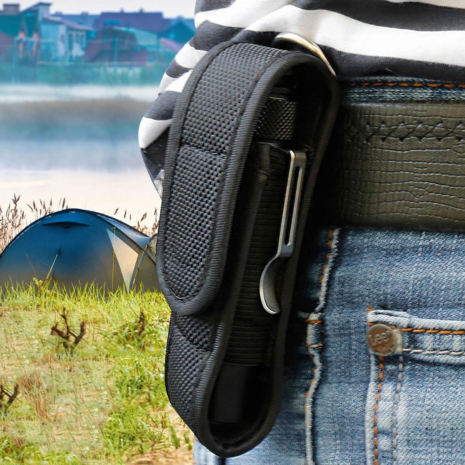 LED Flashlight Protective Case - Outdoor Hunting Bag ulasan dan harga