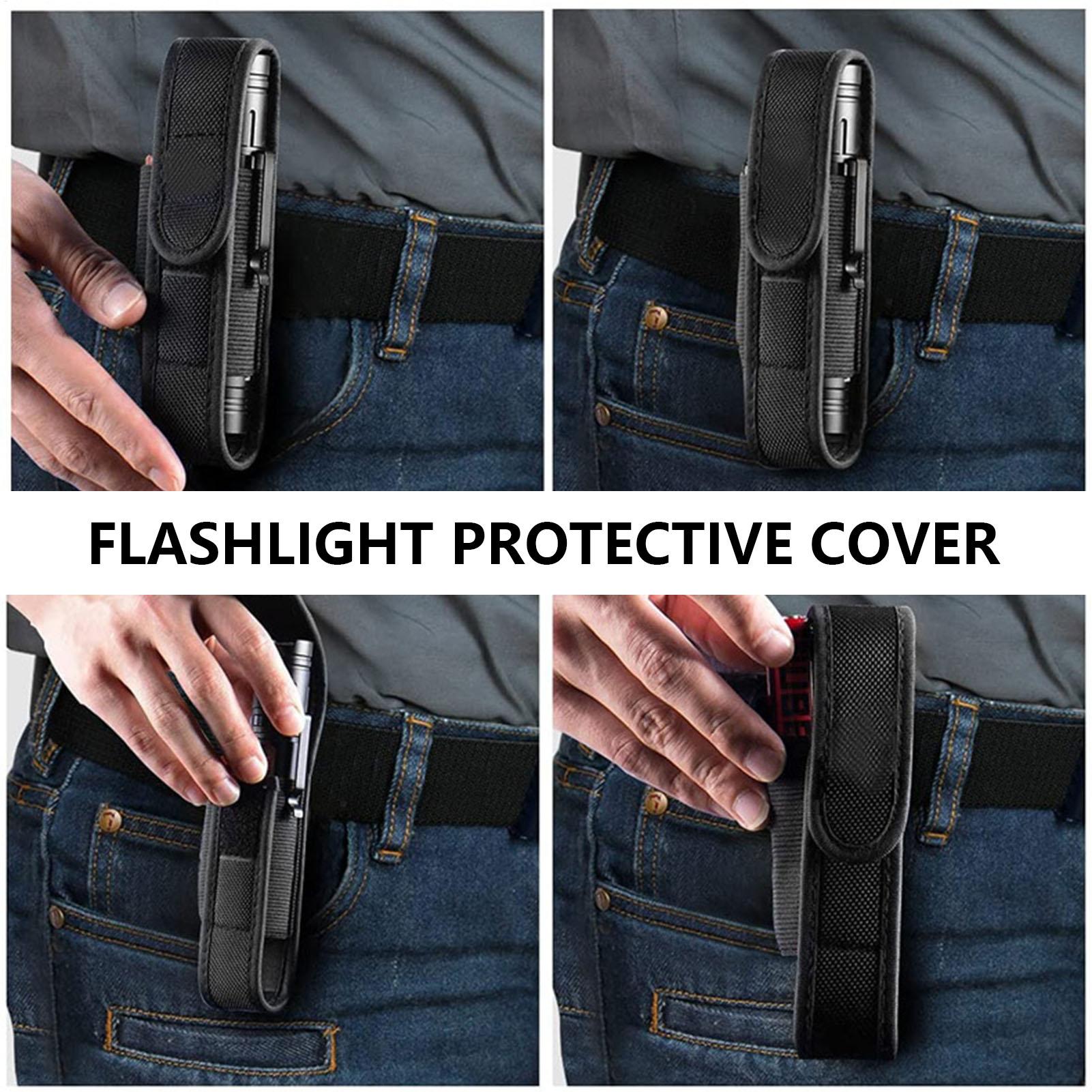 LED Flashlight Protective Case - Outdoor Hunting Bag ulasan dan harga