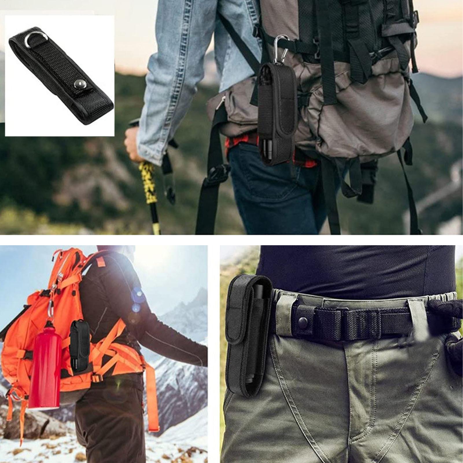 LED Flashlight Protective Case - Outdoor Hunting Bag ulasan dan harga