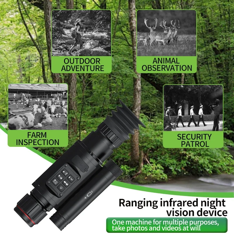 NV076-50mm-850 Digital Outdoor - Outdoor Hunting Digital Night Vision ulasan dan harga