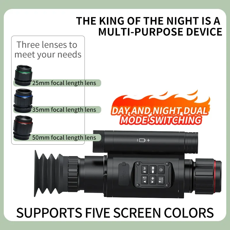 NV076-50mm-850 Digital Outdoor - Outdoor Hunting Digital Night Vision ulasan dan harga