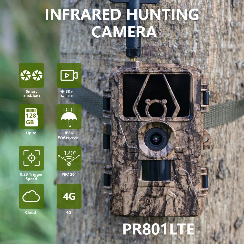 1Pcs HD8K Infrared Camera For  - Outdoor Hunting Video Camera ulasan dan harga