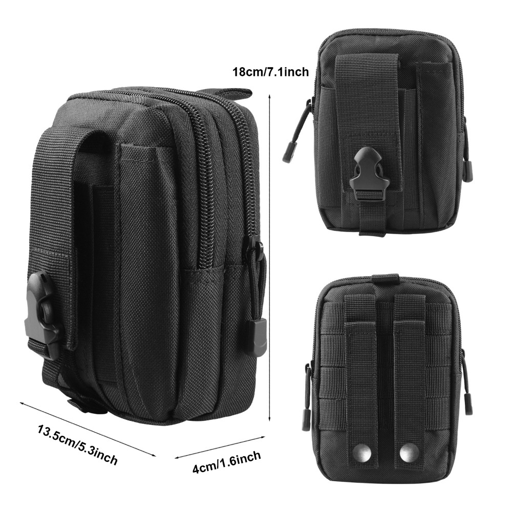 Tactical Waist Pouch Molle Wai - Outdoor Hunting Bag ulasan dan harga
