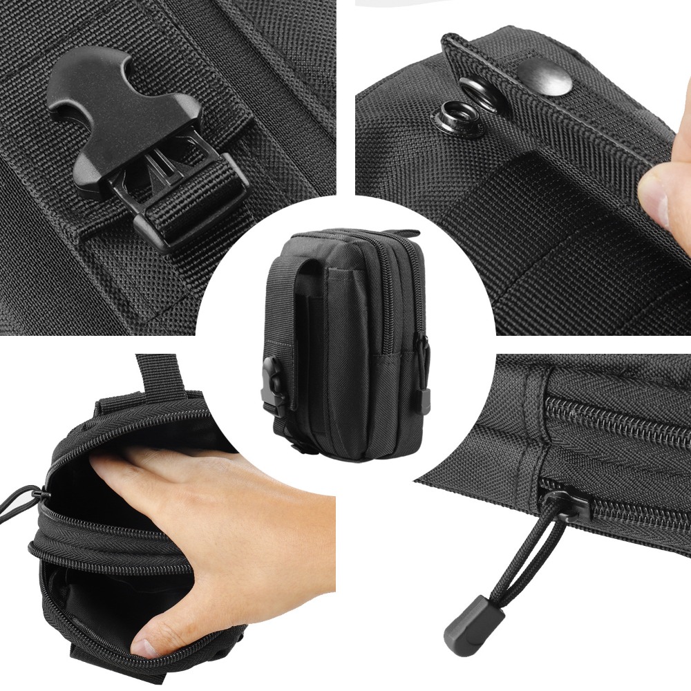 Tactical Waist Pouch Molle Wai - Outdoor Hunting Bag ulasan dan harga