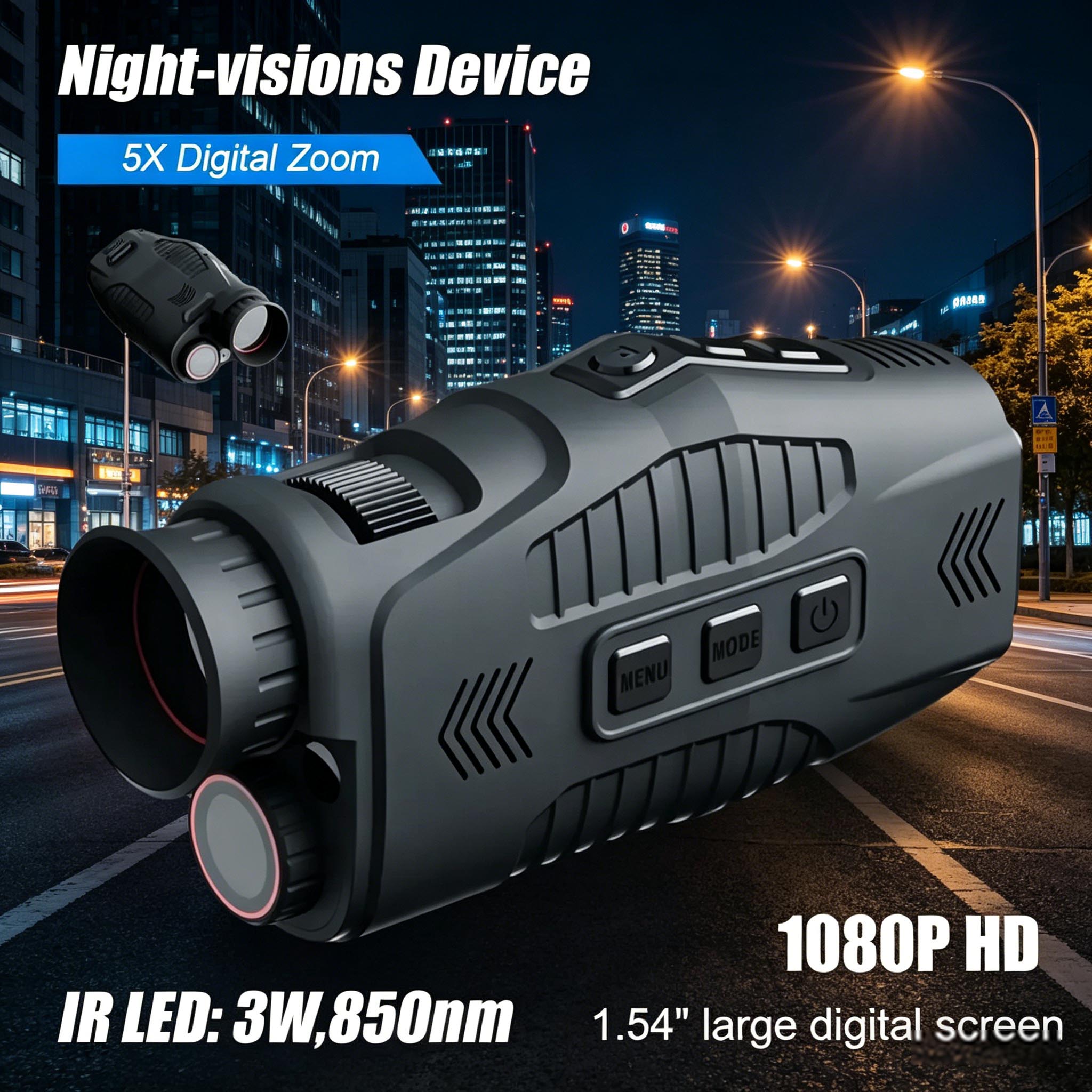 R11 1080P Monocular Infrared N - Outdoor Hunting Digital Night Vision ulasan dan harga