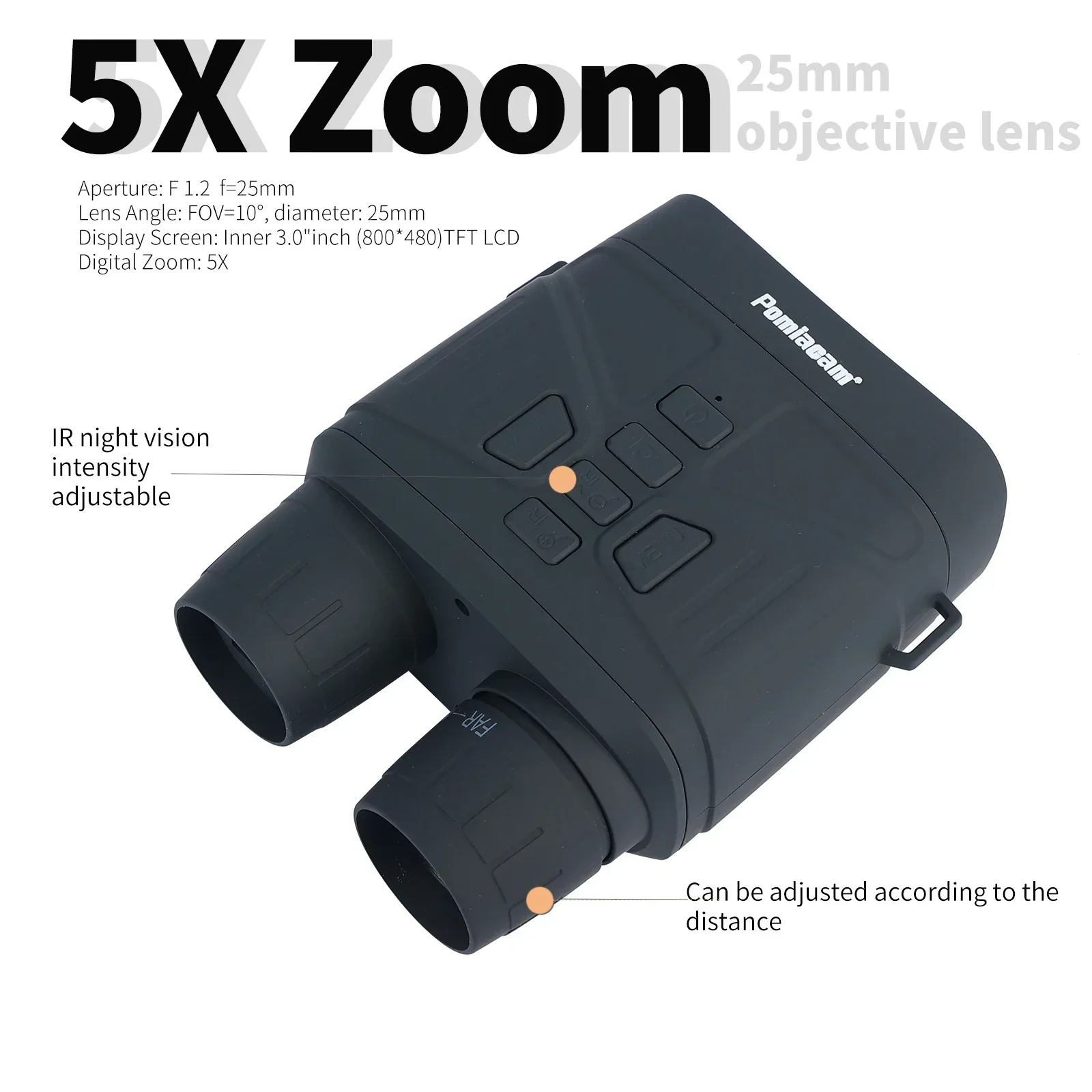 12 Megapixel Infrared Binocula - Outdoor Hunting Digital Night Vision ulasan dan harga