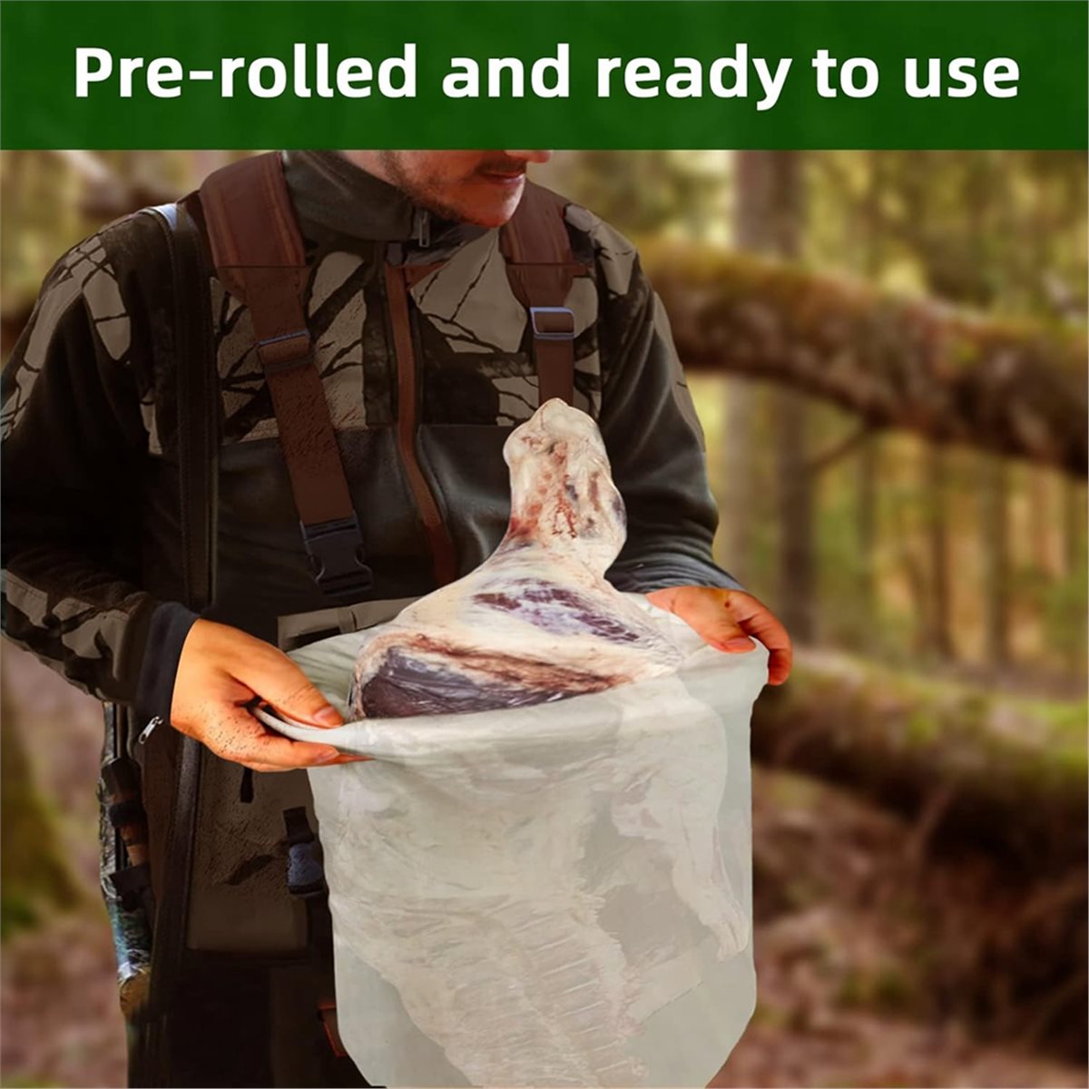 AB09 Game Bags Hunting Meat Ba - Game Bag Meat Hunting ulasan dan harga