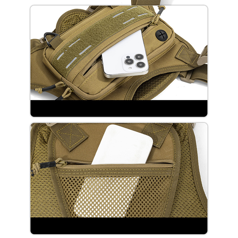 Tactical Front Chest Rig Bag V - Outdoor Hunting Bag ulasan dan harga
