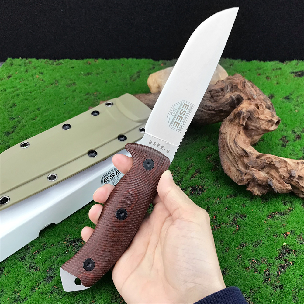 New Specific ESEE-6 Fixed Blad - Outdoor Hunting Gifts ulasan dan harga