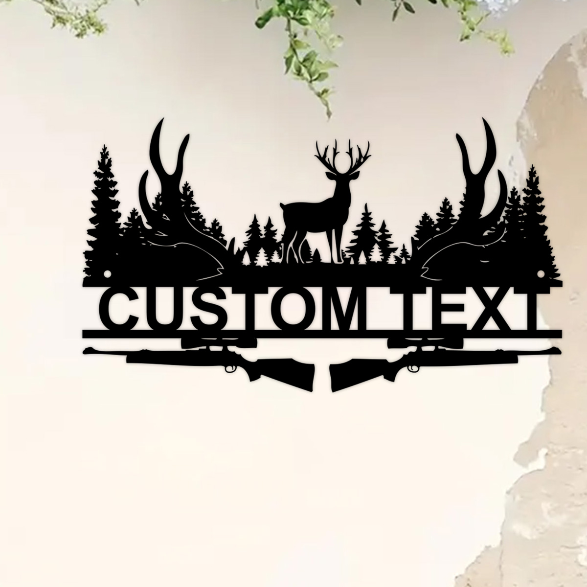 Custom Deer Cabin Metal Sign,  - Outdoor Hunting Gifts ulasan dan harga
