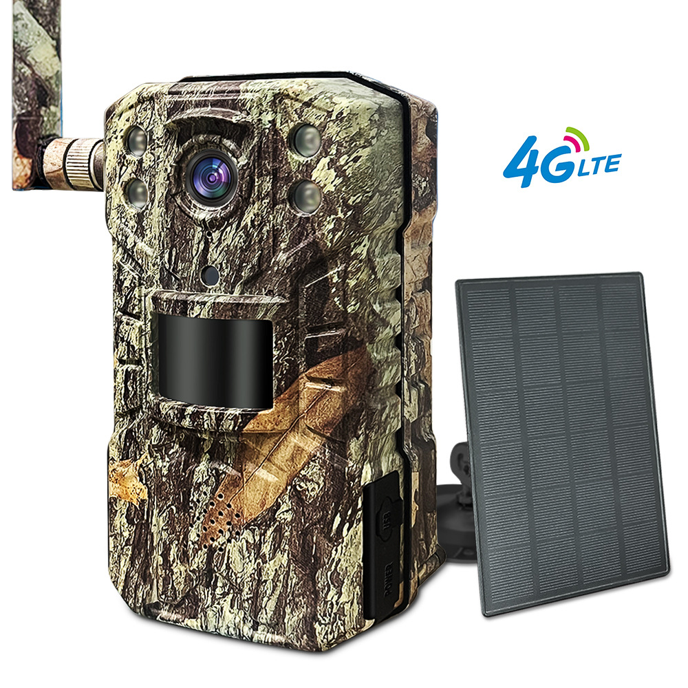 4G LTE Solar Hunting Trail Cam - Outdoor Hunting Video Camera ulasan dan harga