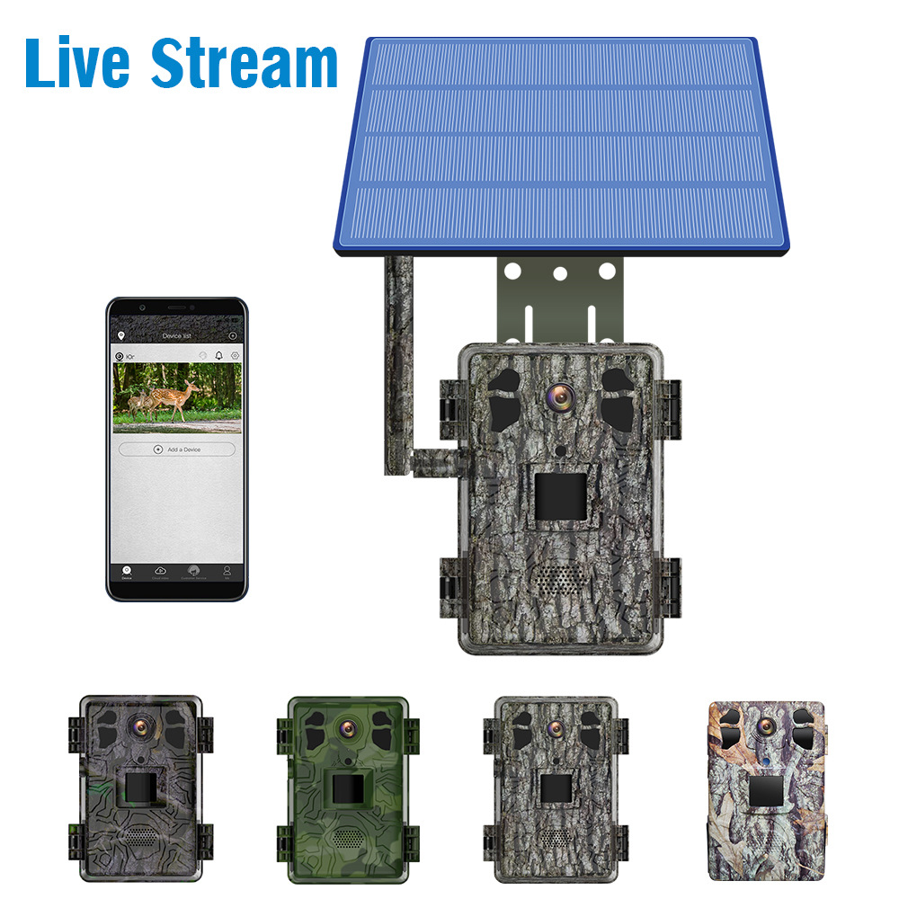 4G LTE Solar Hunting Trail Cam - Outdoor Hunting Video Camera ulasan dan harga