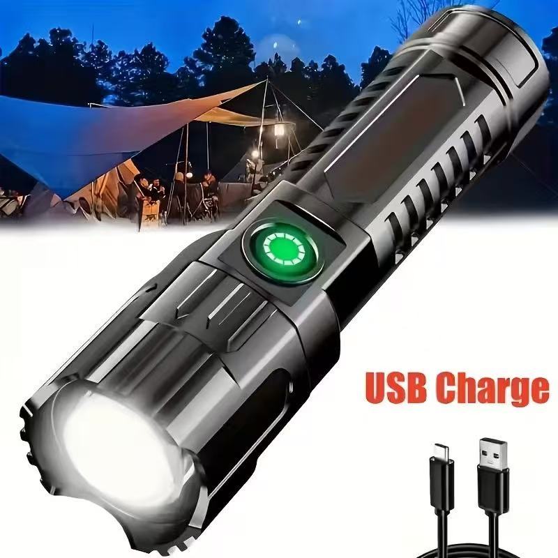 New High-power Led Flashlight  - Outdoor Hunting And Fishing ulasan dan harga