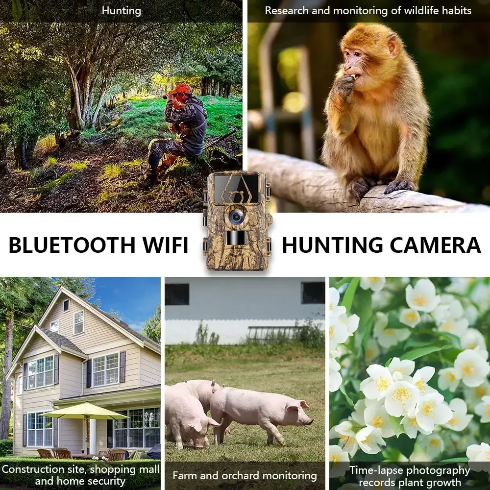 PR801W WIFI 8K 60MP Digital Tr - Outdoor Hunting Digital Night Vision ulasan dan harga