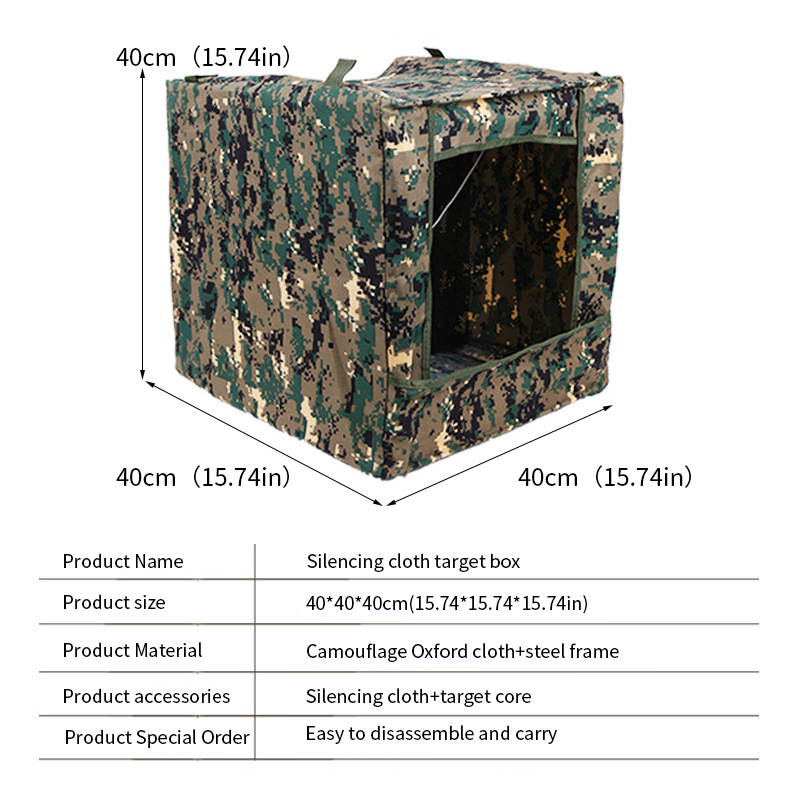 Wildhunt Camou Target Box Stai - Is Hunting Outdoor Recreation ulasan dan harga