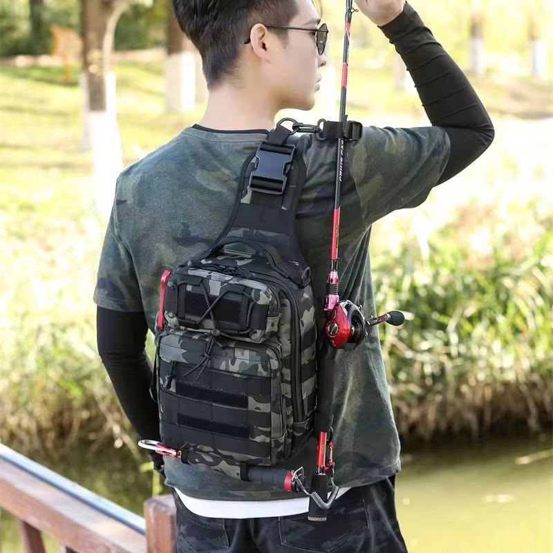 Outdoor Chest Bag Men  Multifu - Outdoor Hunting And Fishing ulasan dan harga