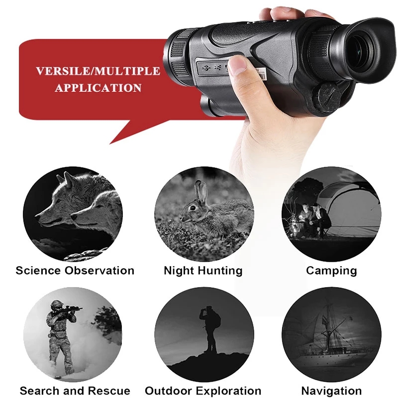 HD Digital Night Vision Monocu - Outdoor Hunting Video Camera ulasan dan harga