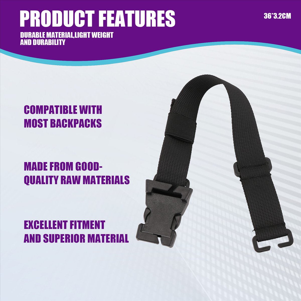 [MEGAL SALE]4Pcs Molle Straps  - Outdoor Hunting Bag ulasan dan harga