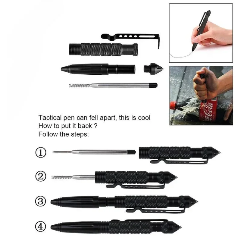 Multifunctional Tactical Pen S - Tactical Pen Tool ulasan dan harga