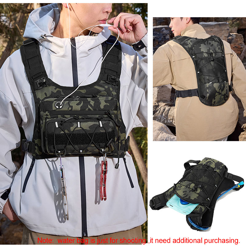 Tactical Bag Front Chest Rig V - Outdoor Hunting Bag ulasan dan harga