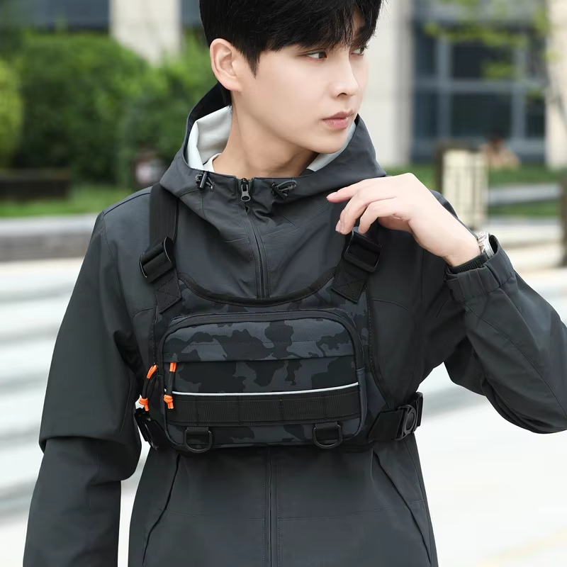 Cycling Front Chest Vest Tacti - Outdoor Hunting Bag ulasan dan harga