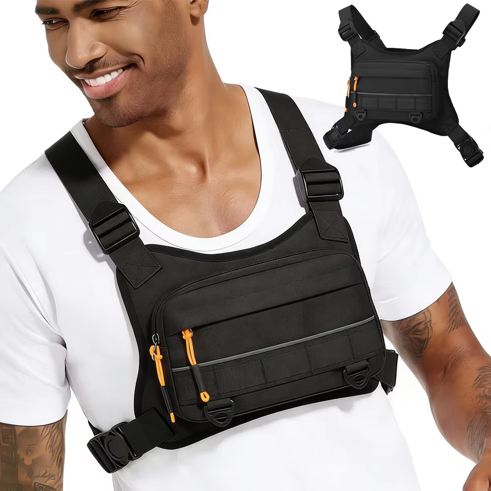 Cycling Front Chest Vest Tacti - Outdoor Hunting Bag ulasan dan harga