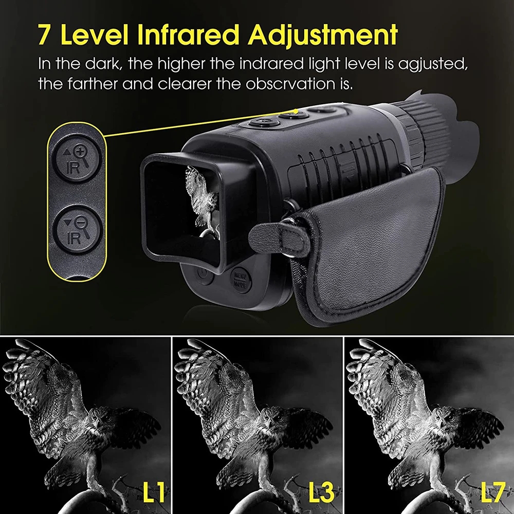 1080P HD Monocular Night Visio - Outdoor Hunting Digital Night Vision ulasan dan harga